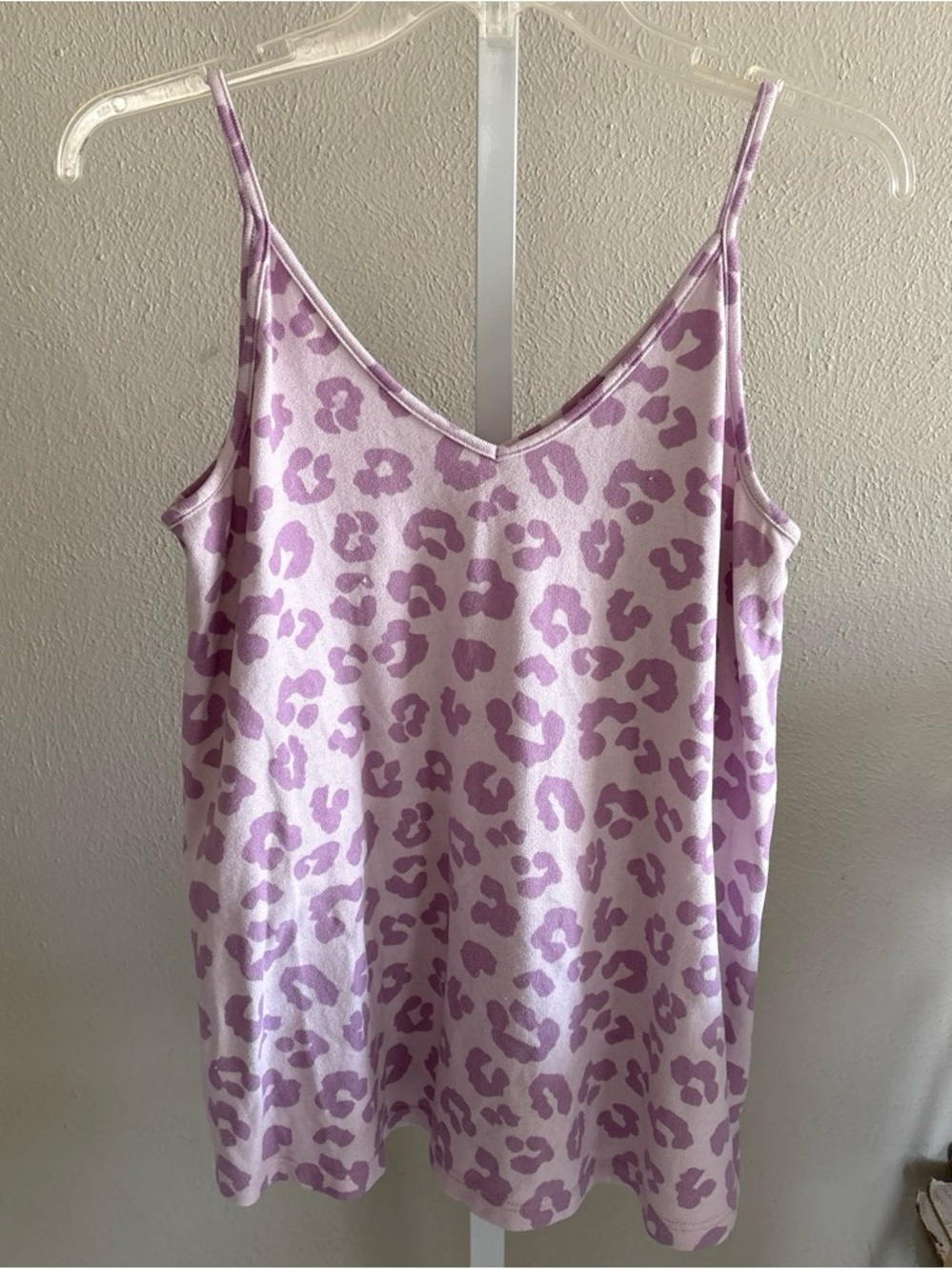 Women’s Lilac Leopard Print Cami Slip — Brand: Size Small
